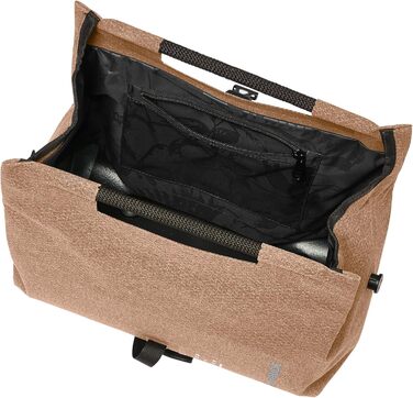 Сумка на багажник VAUDE ReCycle Shopper Uniklip, універсальна, Umbra, еко-матеріал