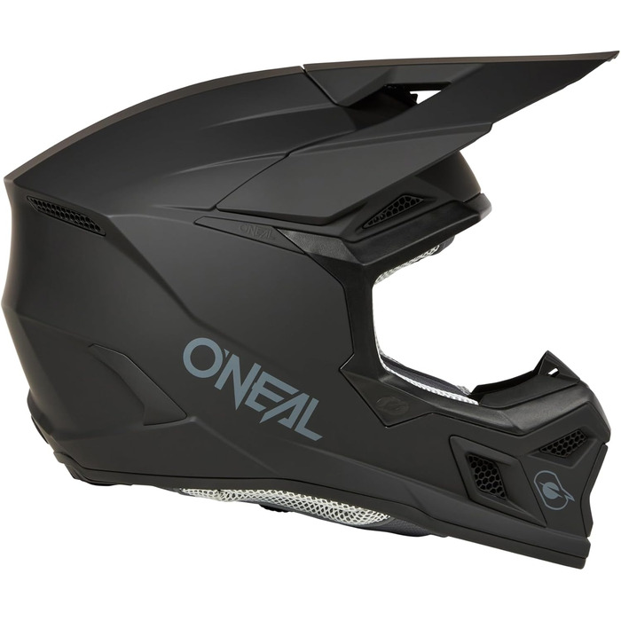 Мотокросовий шолом O'NEAL 3SRS Youth SOLID V.24 для підлітків, ABS, вентиляція, чорний