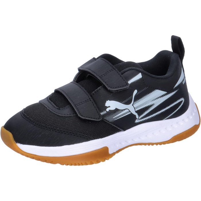 Дитячі кросівки Puma Varion II V Jr Indoor Court - чорний, сірий, гума | 32 EU