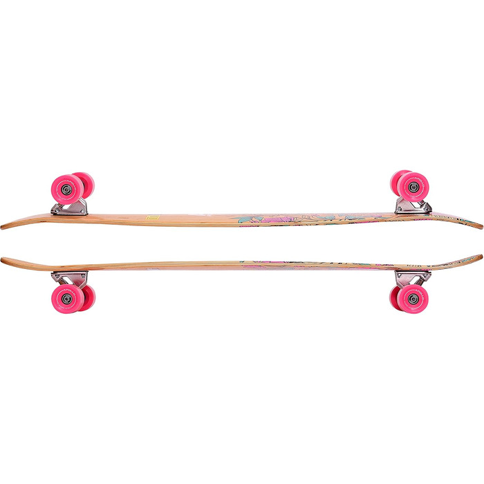 Лонгборд Apollo Dancer 46x9,5 дюймів, ABEC 9, стильний круїзер для денсу, трюків і прогулянок, для початківців і профі, модель Paeonia