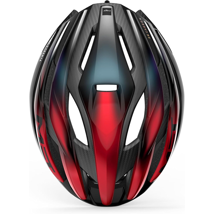 Велошолом MET Trenta 3K Carbon MIPS, глянцево-червоний, розмір L