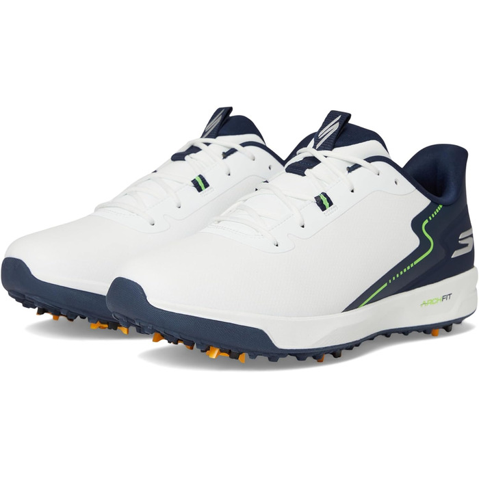 Чоловічі кросівки для гольфу Skechers Go Golf Vortex Rival, білий/морський, 42 EU