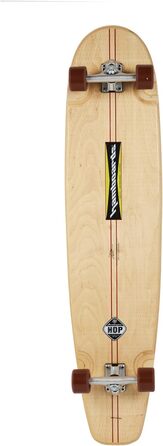 Hamboards Huntington Hop 'Sky Cream' – ручна робота, лонгборд для лендсерфінгу та круїзингу, ламінована береза і клен