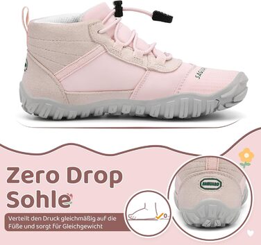 Дитячі босоніжки Saguaro: легкі, м'які, для трекінгу та хайкінгу. Дихаючі, неслизькі, для активного відпочинку та фітнесу. Розміри 24-36 (25 EU), колір рожевий