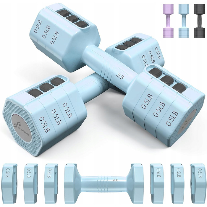 Набір регульованих гантелей Sportneer