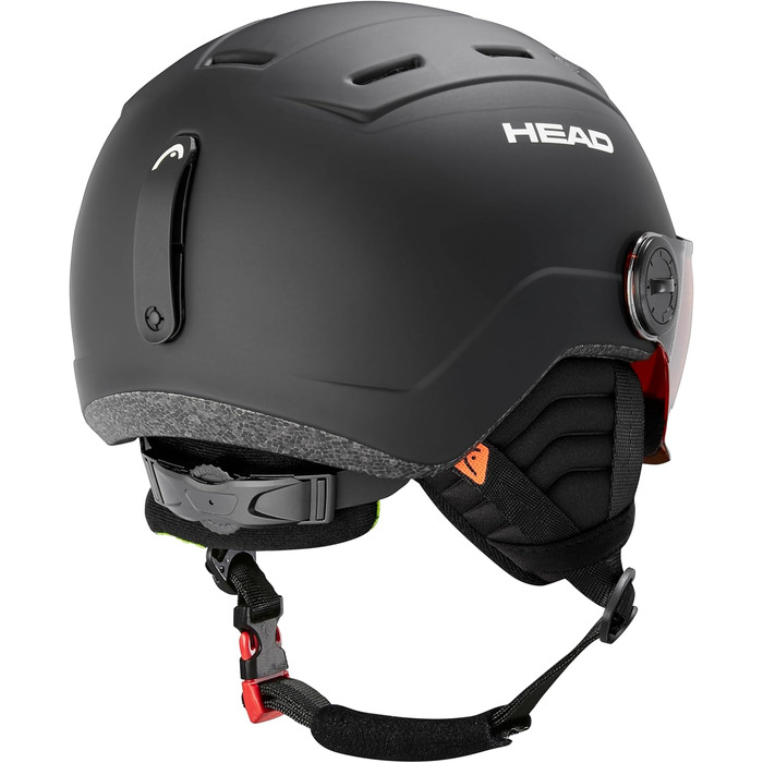 Гірськолижний шолом HEAD Mojo/Maja для підлітків, унісекс, розмір XS-S, чорний