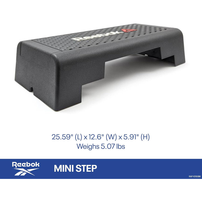 Степ-платформа Reebok Mini для фітнесу, компактна