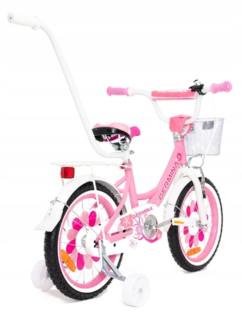 Дитячий велосипед Germina BMX, 16 дюймів, рожевий