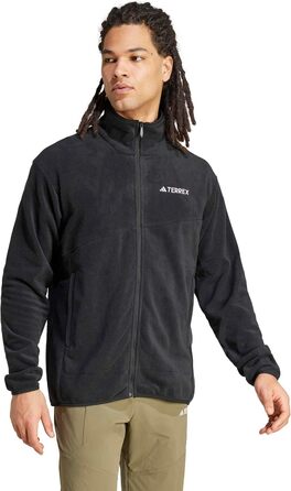Чоловіча флісова куртка-світшот adidas Terrex Multi Full Zip, чорна, розмір L