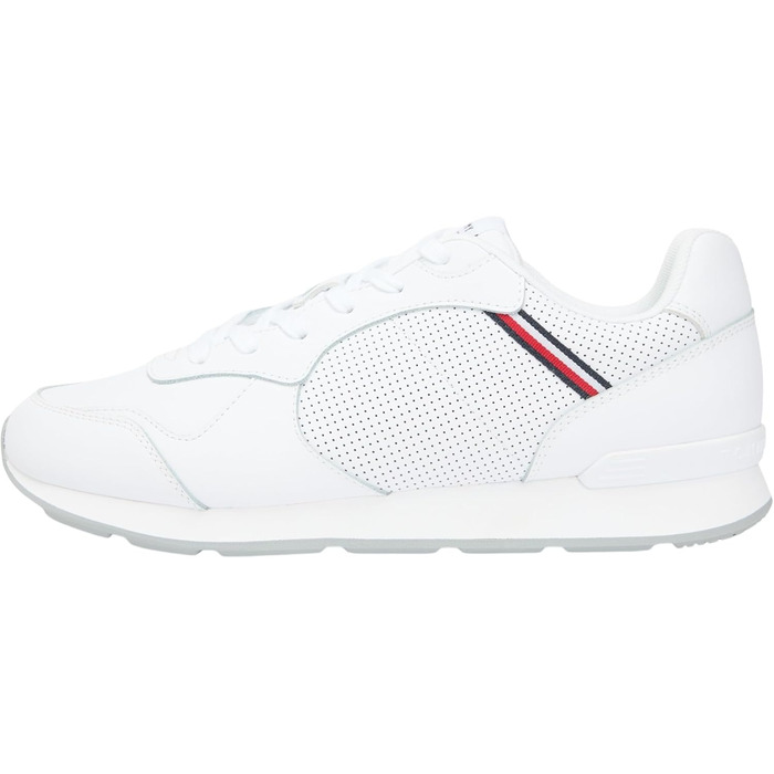 Чоловічі кросівки Tommy Hilfiger Runner Icon Leather FM0FM05740, шкіра, розмір 42 EU, білі