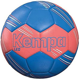 Гандбольний м'яч Kempa Leo 3 флуоресцентний червоний/синій