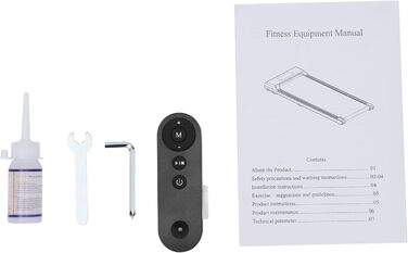 Доріжка для ходьби Walking Pad для дому та офісу, компактна бігова доріжка з LCD-дисплеєм і пультом, сіра, під стіл