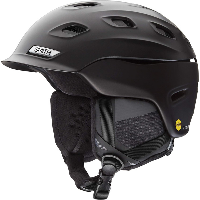 Жіночий гірськолижний шолом Smith Vantage W MIPS, розмір S (51-55 см), матовий чорний