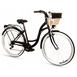 Жіночий міський велосипед Goetze Mood 28, Shimano, з кошиком