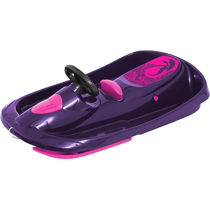 Hamax Bob Lenkschlitten - Снігова тачка-каталка з кермом Hamax SNO Dragon violett