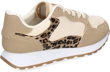 Жіночі спортивні кросівки повсякденні Khaki, 37 EU - зручні, стильні, на шнурівках