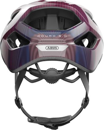 ABUS Stadthelm Aduro 3.0 – спортивний шолом для міста та туризму, розмір L (58-62 см), фіолетовий, стильний дизайн, для їзди на велосипеді та верхової їзди