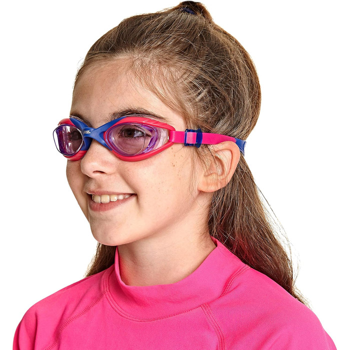 Окуляри плавальні Zoggs Sonic Air Junior UV захист, антифог, рожево-фіолетові, 6-14 років
