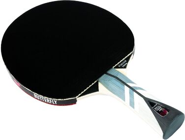 Настільна ракетка Butterfly Timo Boll Vision 1000 ITTF для професіоналів, комплект з чохлом, м'ячами та додатковою ракеткою