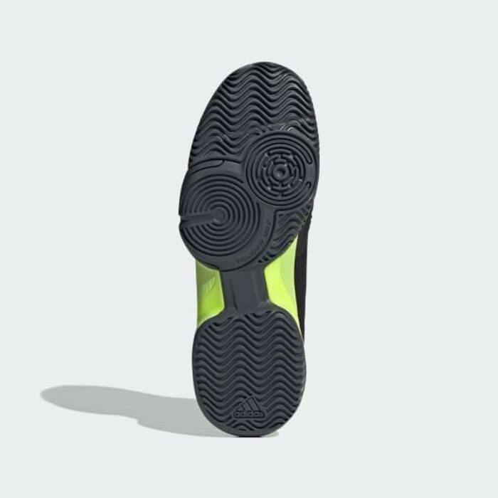 Дитячі тенісні кросівки adidas Barricade Kids - чорний, лимонний, розмір 33 1/2 EU