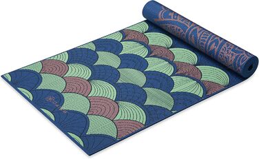Килимок для йоги Gaiam Premium 6 мм - двосторонній, товстий, нековзний, для йоги, пілатесу та вправ на підлозі (172,7 x 61 x 6 мм)