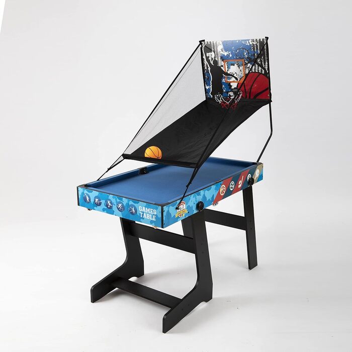 Дитячий ігровий стіл 5 в 1: більярд, теніс, баскетбол, футбол, хокей. Ідеально для дому, вечірок та подарунків