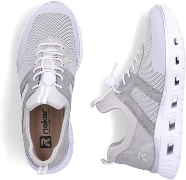 Жіночі сліпони Rieker M6061, сірі кежуал напівчеревики (42 EU)