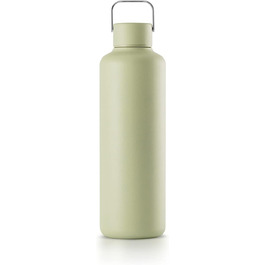 Пляшка для води EQUA Timeless 1000 мл, нержавіюча сталь, BPA-free, герметична, довговічна, універсальна, для матча