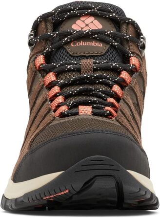 Черевики для жінок Columbia Redmond III Mid WP, водонепроникні, для хайкінгу, розмір 36 EU, Cordovan Dark Coral, 2025