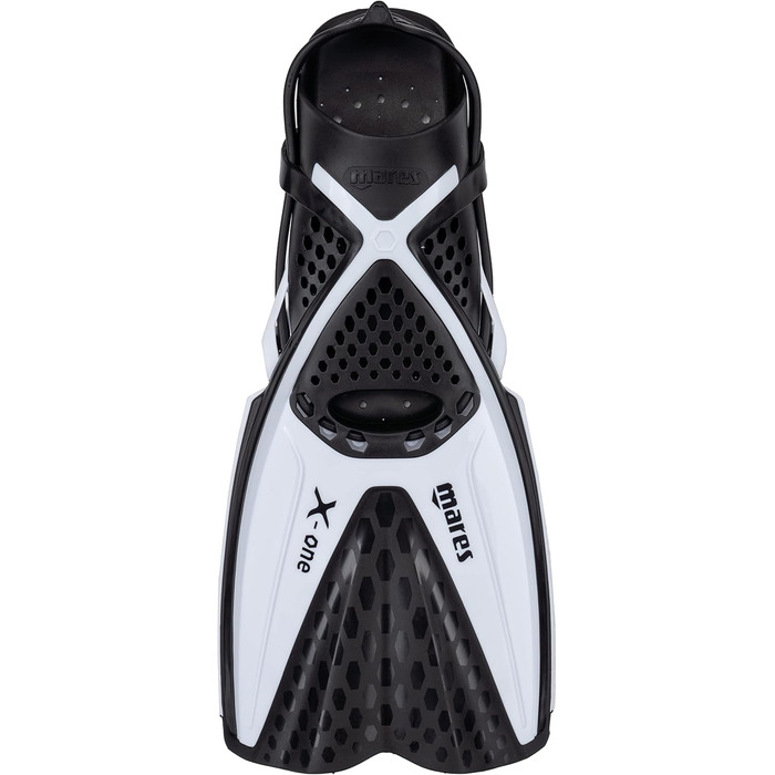 Ласти для плавання Mares Aquazone X-One, унісекс, білі, розмір L-XL, для дорослих, снорклінг