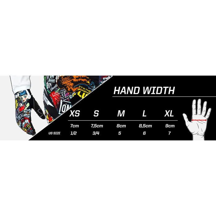 Рукавички O'NEAL для мотоцикла та вело MX, MTB, DH, FR, Downhill, Freeride - дитячі
