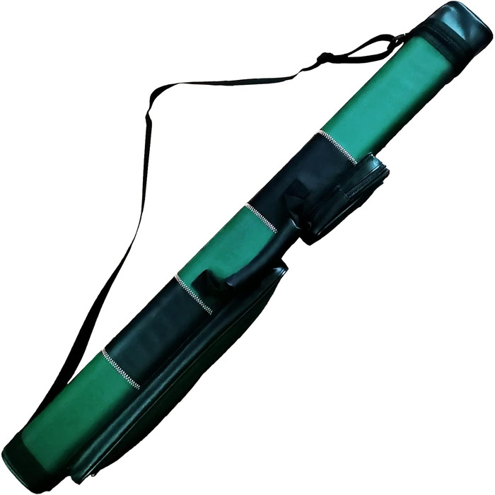 Набір з 2 валізан-коробок для більярдних київ BY sports, овальні, для перенесення, зелені (C11)