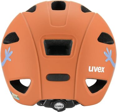 Дитячий велосипедний шолом uvex OYO Style, легкий, з боковим захистом, регульований розмір, monster papaya matt, 45-50 см