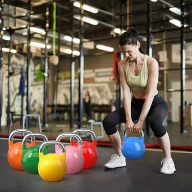 Професійна гиря Technofit для фітнесу, студійна якість, різні кольори