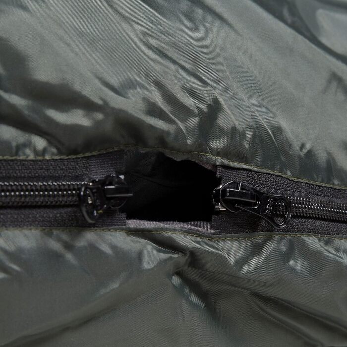 Сплячий мішок Trespass Catnap для дорослих, 3 сезони, водонепроникний (моховий колір)