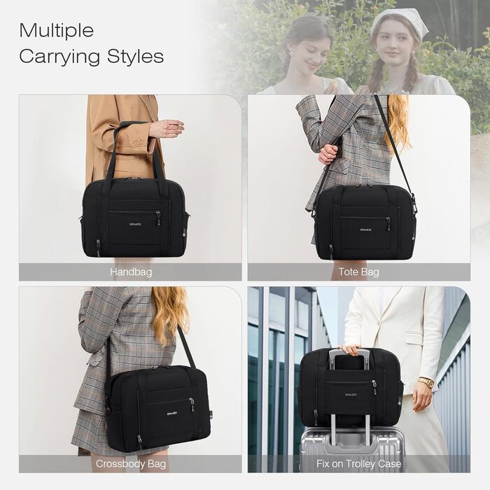 Спортивна сумка-рюкзак SPAHER 40x30x20 для ручної поклажі Wizzair/Vueling (сіро-чорна)