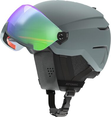 Гірськолижний шолом Atomic Savor Visor зі вбудованою маскою для лиж та сноуборду, система 360° Fit та вентиляція Active Aircon, Holo Core