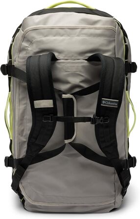 Унісекс спортивна сумка-даффл Columbia Landroamer 60L, Flint Grey/Black/Citron Haze