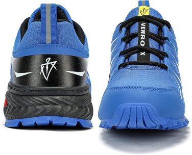 Чоловічі трейлранні кросівки для хайкінгу та трекінгу. Легкі, дихаючі, з антиковзкою підошвою. Розміри 39-48, синій колір.