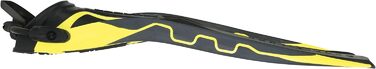 Ласти AQUALUNG PHAZER для дорослих, жовті, інноваційна Wave Rib технологія, гідродинамічний дизайн, для дайвінгу та снорклінгу, розмір L