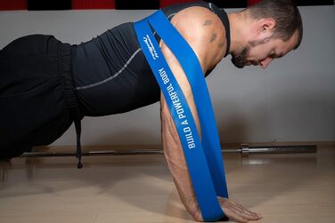 Фітнес гумки Raigeki: стрічковий комплект для силових тренувань (5 шт., 6-100 кг)