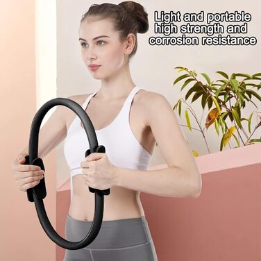 Кільце для пілатесу – тренажер для пресу, ніг та сідниць, для дому. Підходить для початківців та професіоналів