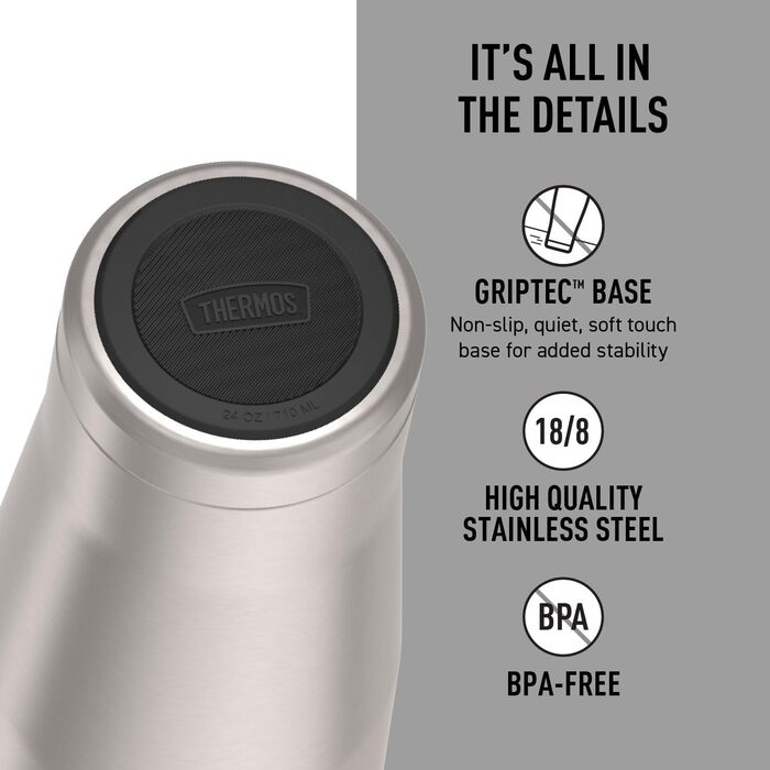 Термокружка ICON SERIES BY THERMOS, 680 мл, матова нержавіюча сталь