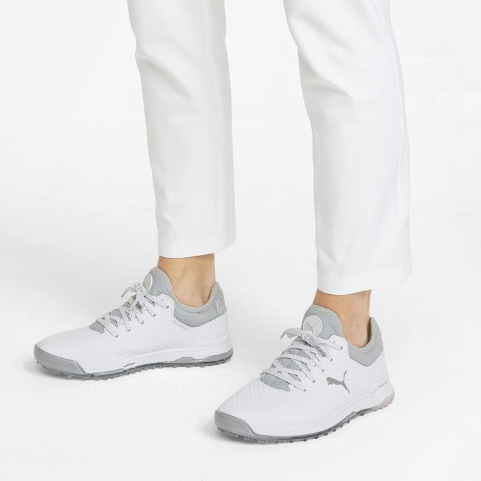 Жіноче golf-взуття PUMA Proadapt Alphacat, 36 EU, білий, сріблястий, рожевий