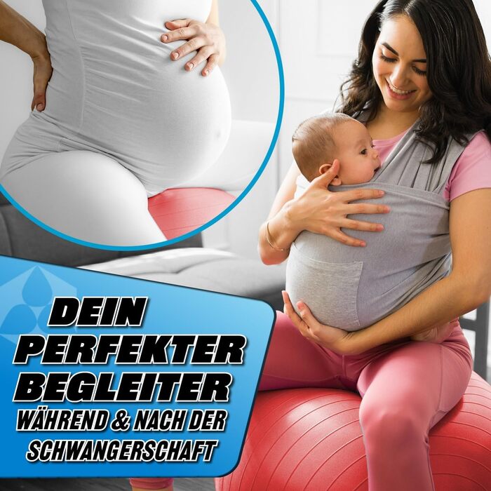 Фітнес м'яч Gymnastikball 85 см для фітнесу, йоги, пілатесу та офісу | Анти-вибух | З насосом | Червоний