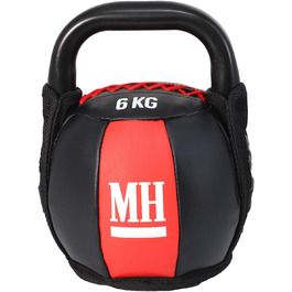 Гиря Men's Health Power Soft 6 кг з тканинним покриттям для кросфіту та функціонального тренування