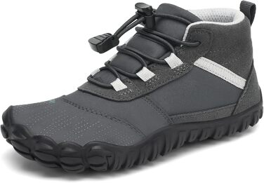 Дитячі шкарпетки-спортивні (Barfußschuhe) Saguaro для трекінгу та хайкінгу, легкі, м'які, дихаючі, антиковзкі, розмір 24-36 (34 EU), сірі