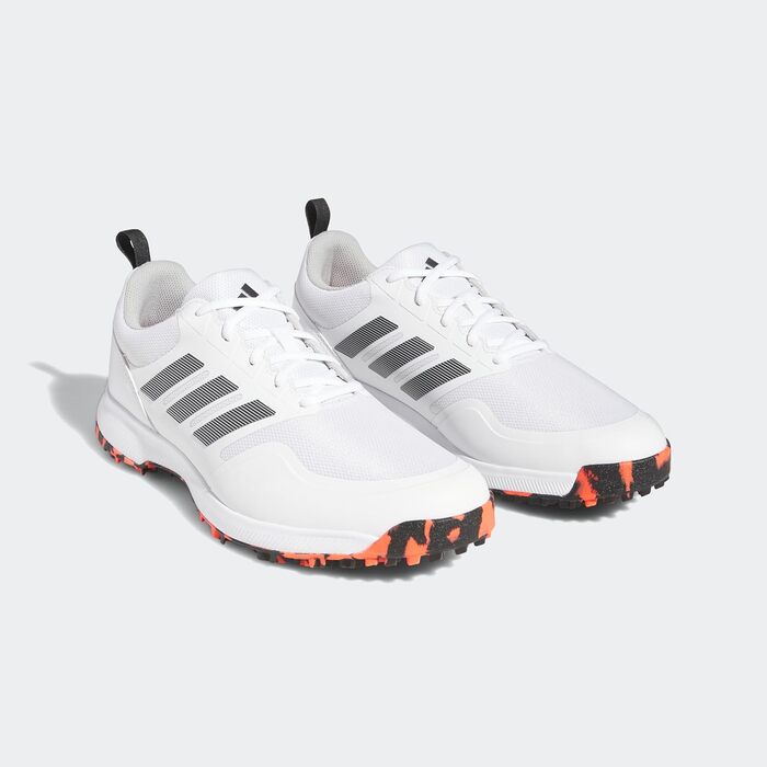 Гольф-взуття Adidas Tech Response SL 3.0 Wide для чоловіків (48 EU, білий, чорний, сірий)