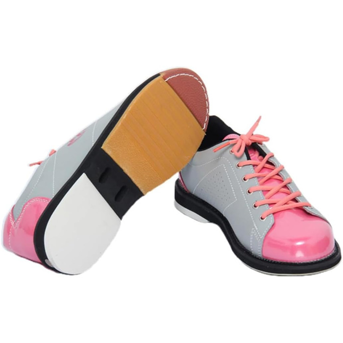 Жіночі кеди для боулінгу VEACAM, легкі, сучасні, з ковзними підошвами, для боулерів, рожеві (35 EU)