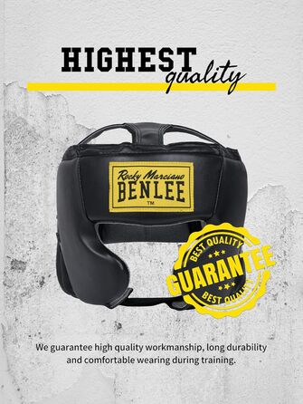 Захист голови BENLEE Rocky Marciano S/M чорного кольору
